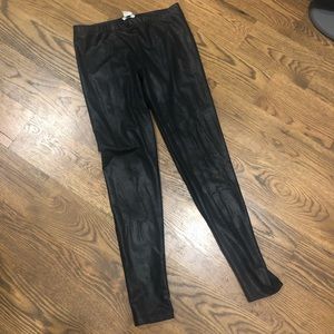 Drew Faux Leather leggings